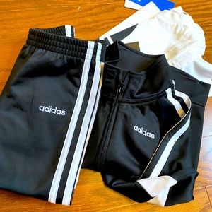 Toddler, adidas track suit